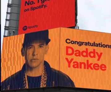 Daddy Yankee alcanza el #1 en Spotify a nivel mundial